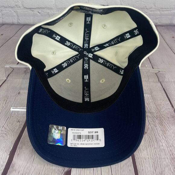 NWT New Era 39THIRTY 2022 NFL New England Patriots Sideline OnField Flex Hat Cap - Picture 6 of 7